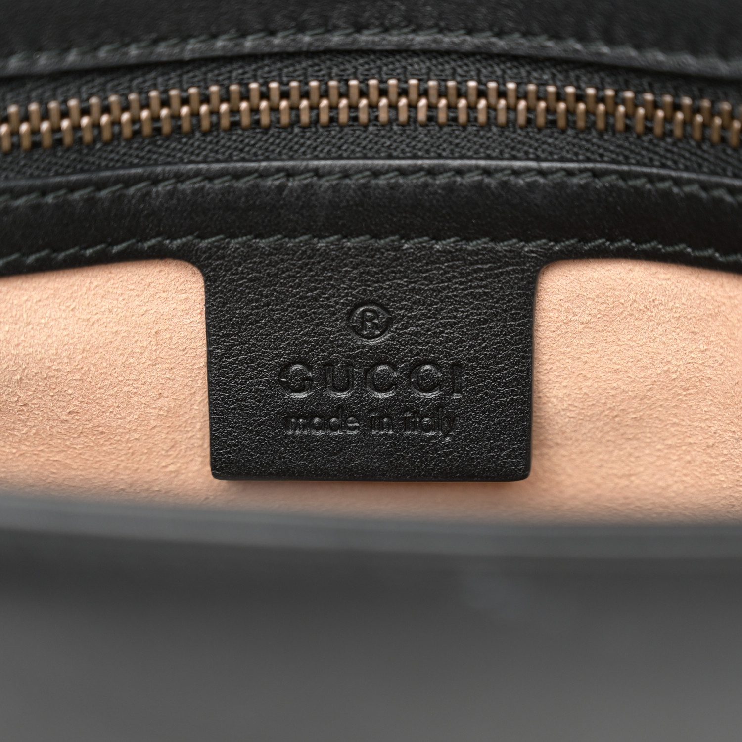 Gucc! Medium GG Marmont Black SuperFake ShoulderBag - Image 3