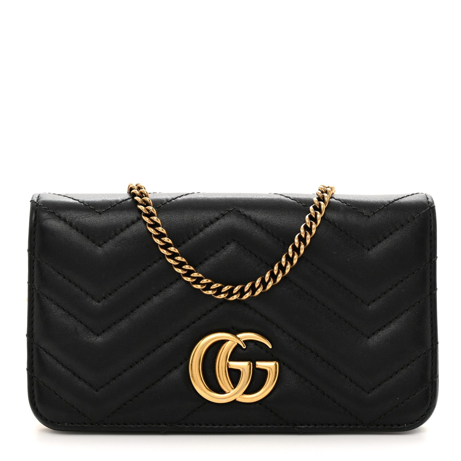 Gucc! GG Marmont Mini Black High-End Quality Crossbody Bags, - Image 2