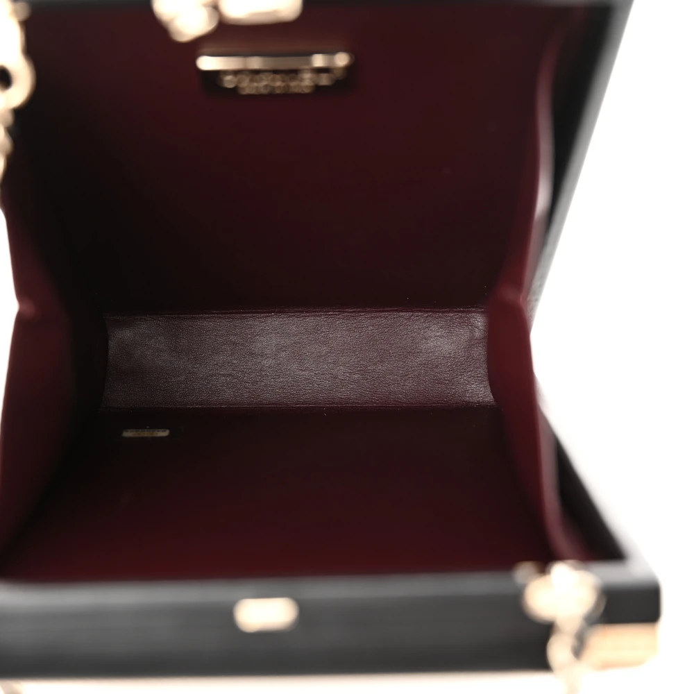 Ch@nel Room Card Minaudiere Black Superfake ShoulderBag - Image 4
