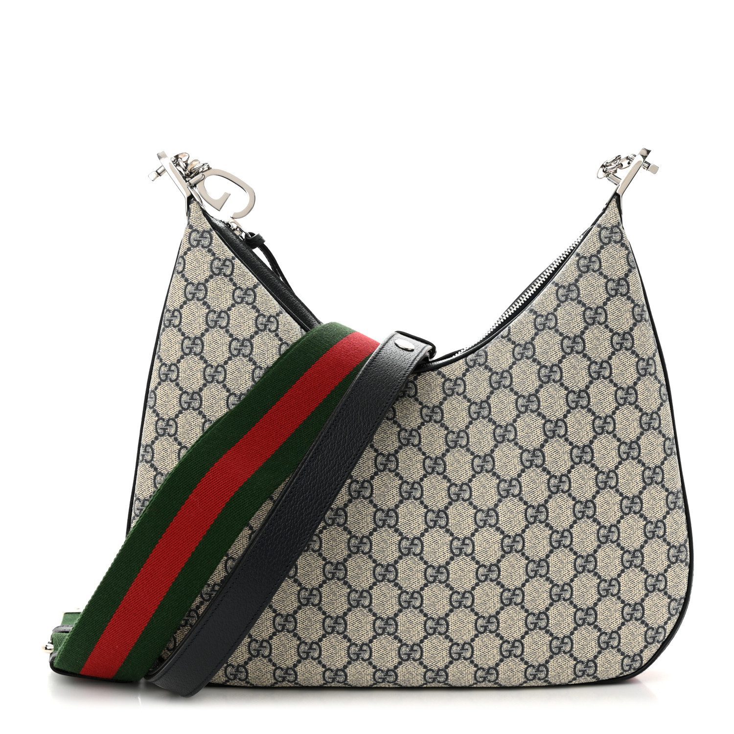 Gucc! Attache Large Beige Superclone Shoulder Bag - Image 2